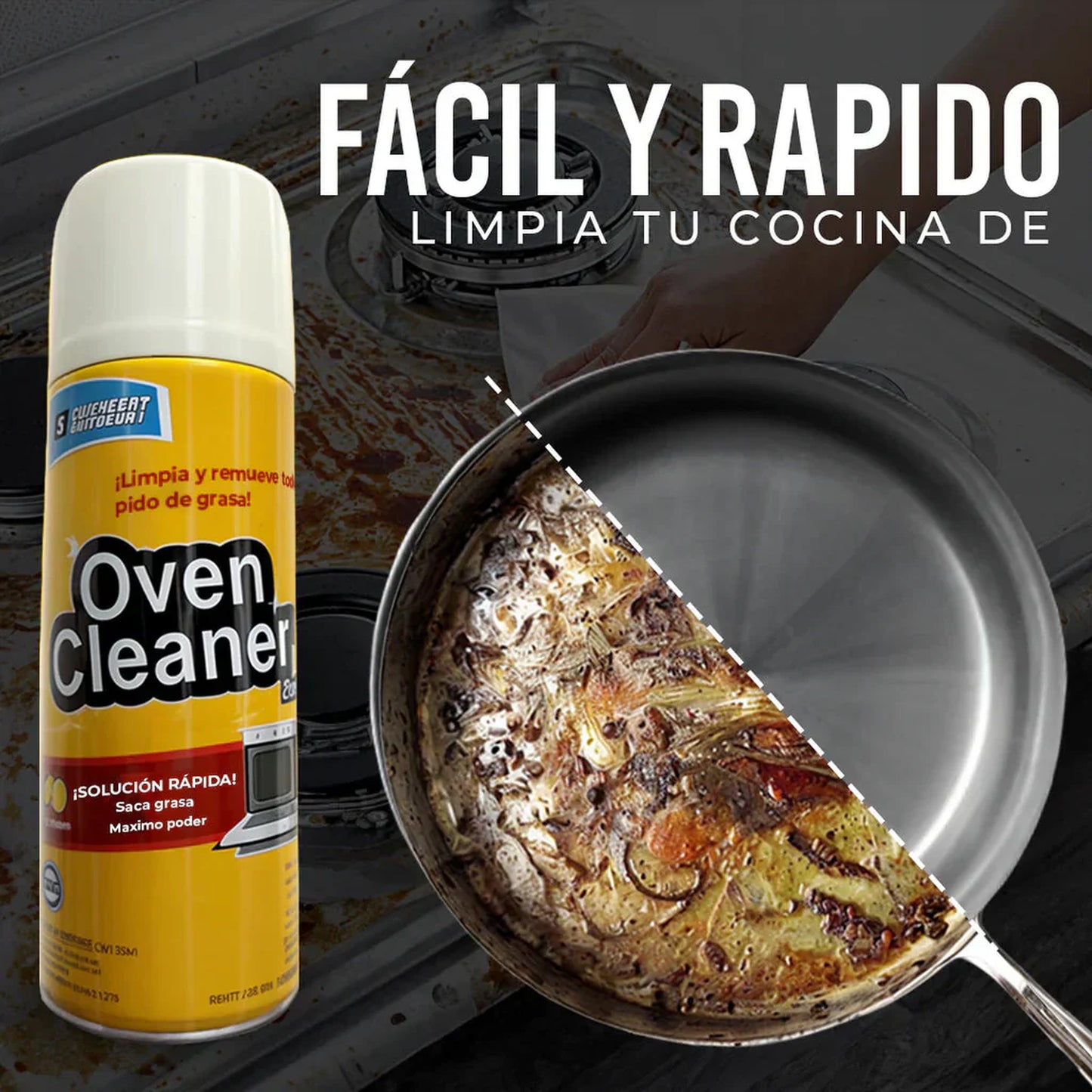LIMPIADOR TOTAL DE GRASAS - OVEN CLEANER