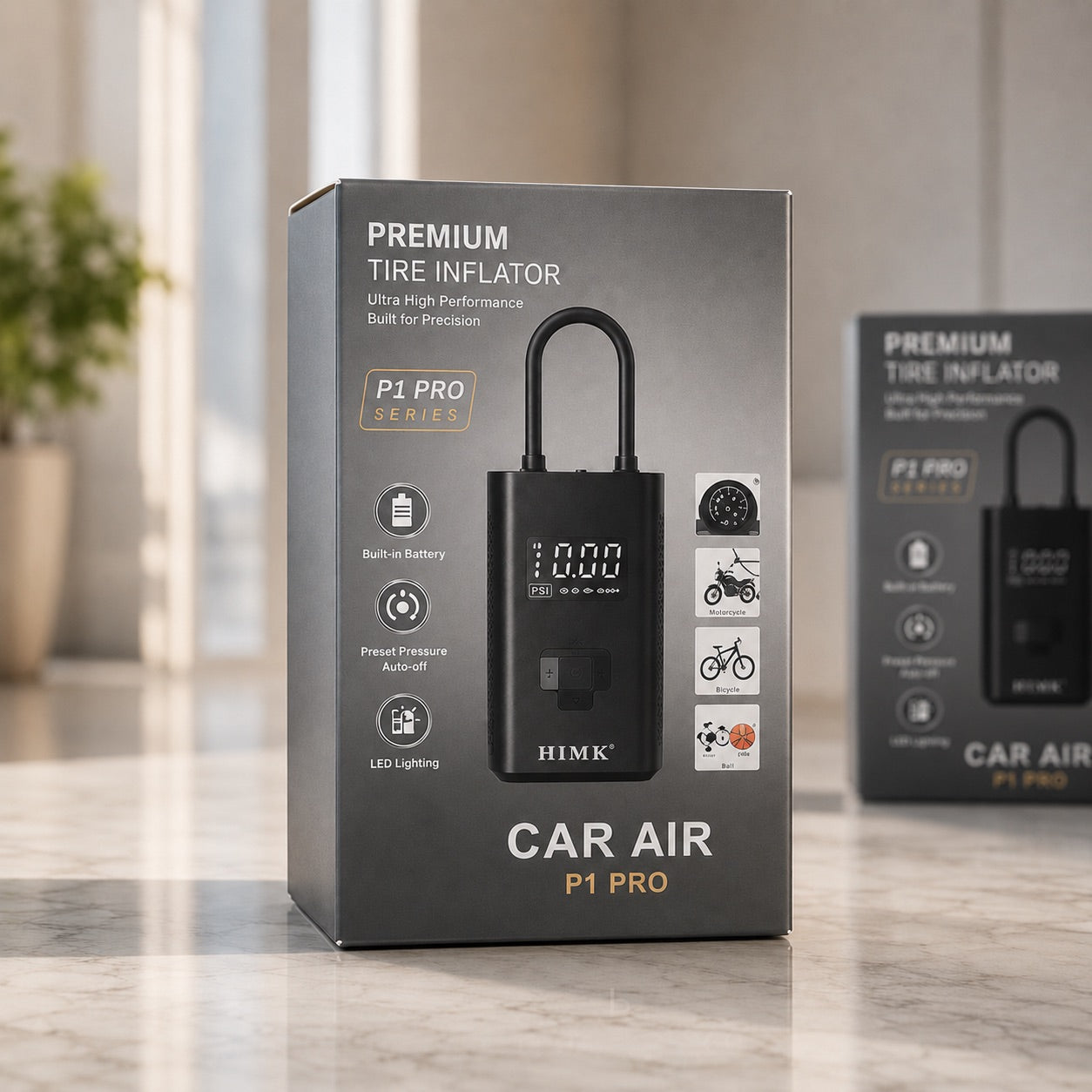 INFLADOR PORTATIL 150 PSI | Ultra Potente!