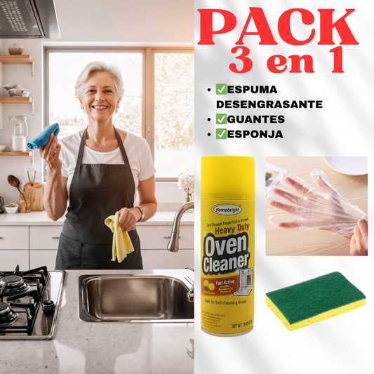PACK 3 EN 1 - LIMPIEZA FACIL